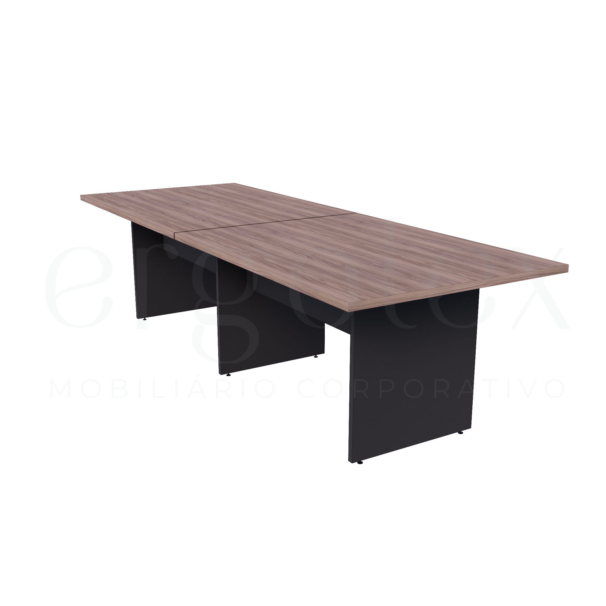 Mesa de Reunião Escritório Bipartida 30mm