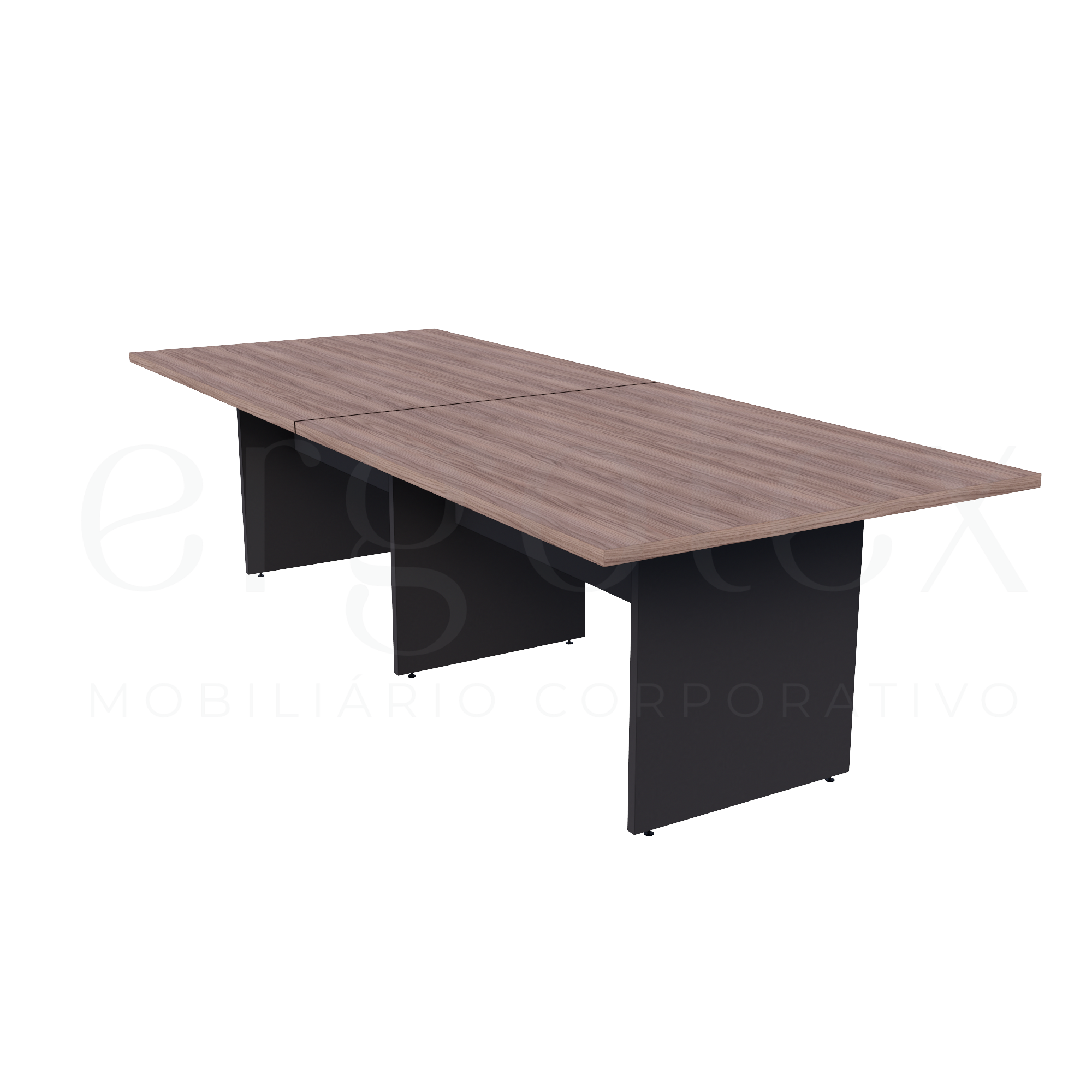 Mesa de Reunião Escritório Bipartida 30mm