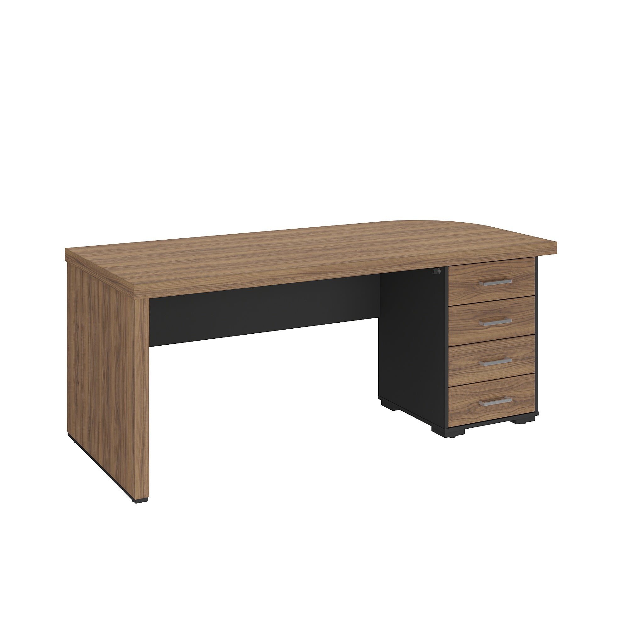 Mesa Escritório com Gavetas Tampo 50mm