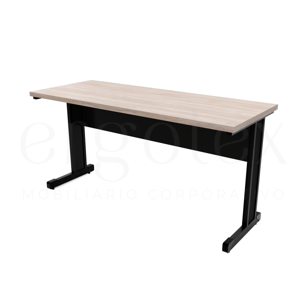 150 Mesa Reta Escritorio Tampo 30mm