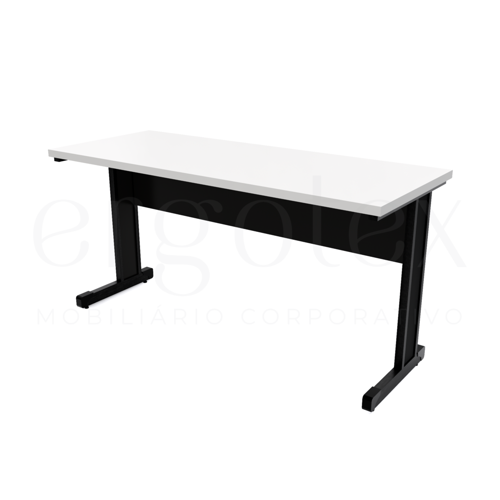 150 Mesa Reta Escritorio Tampo 30mm