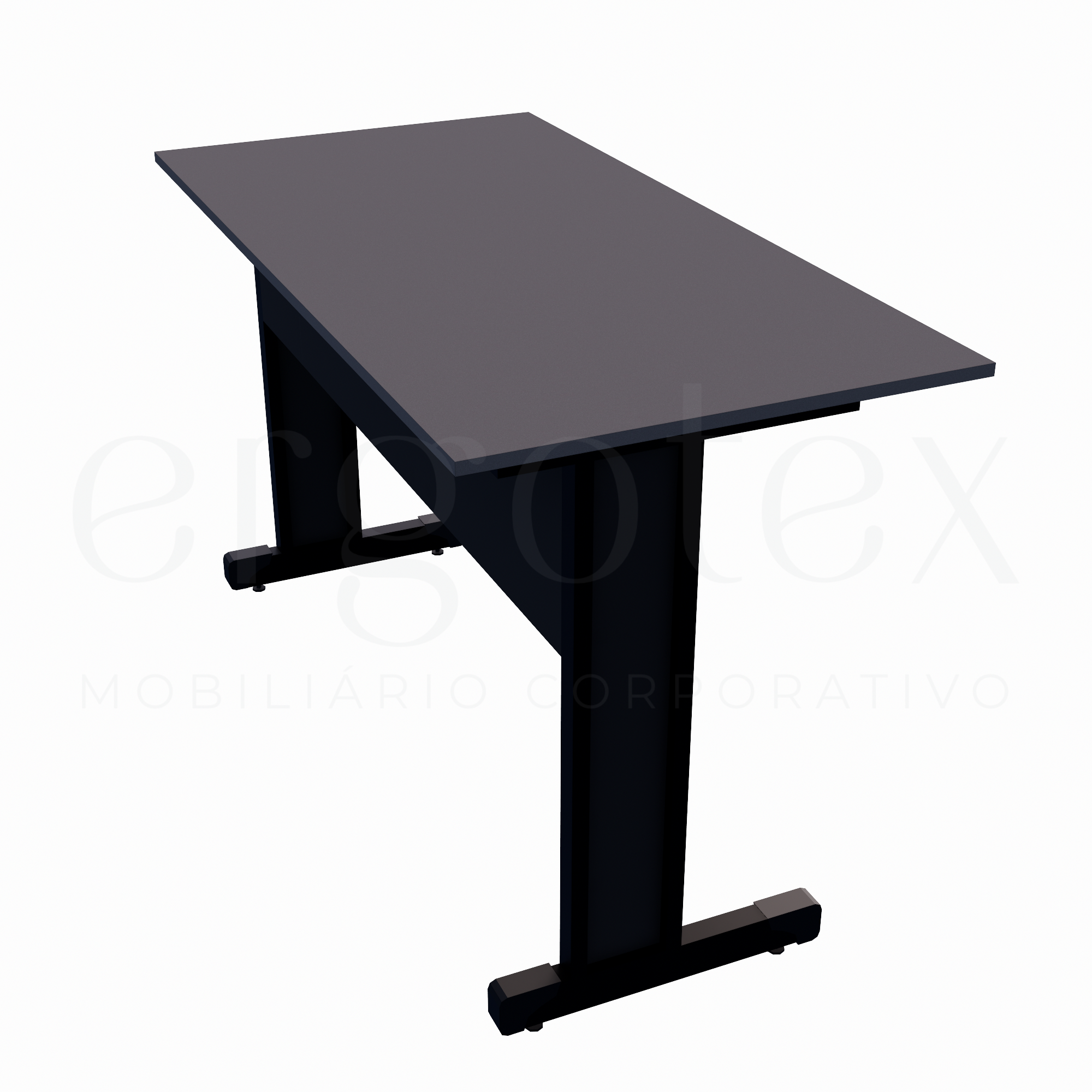 Mesa Reta Escritorio Tampo 15mm
