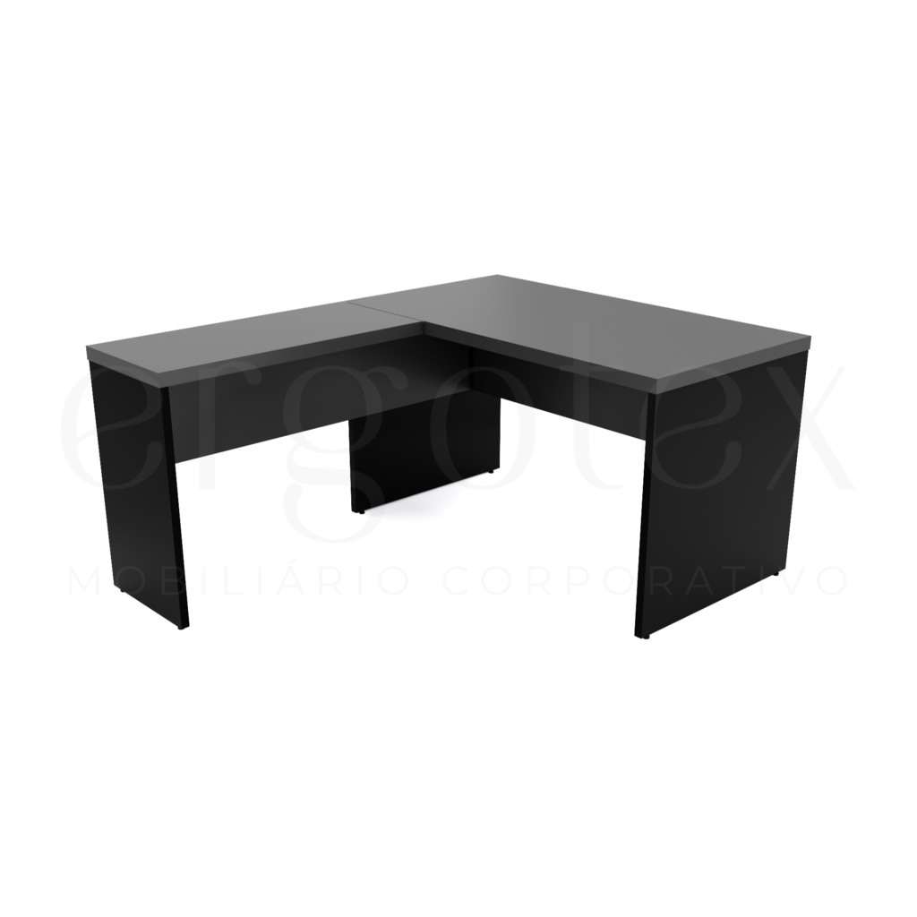 130 Mesa em L Escritorio Tampo 40mm