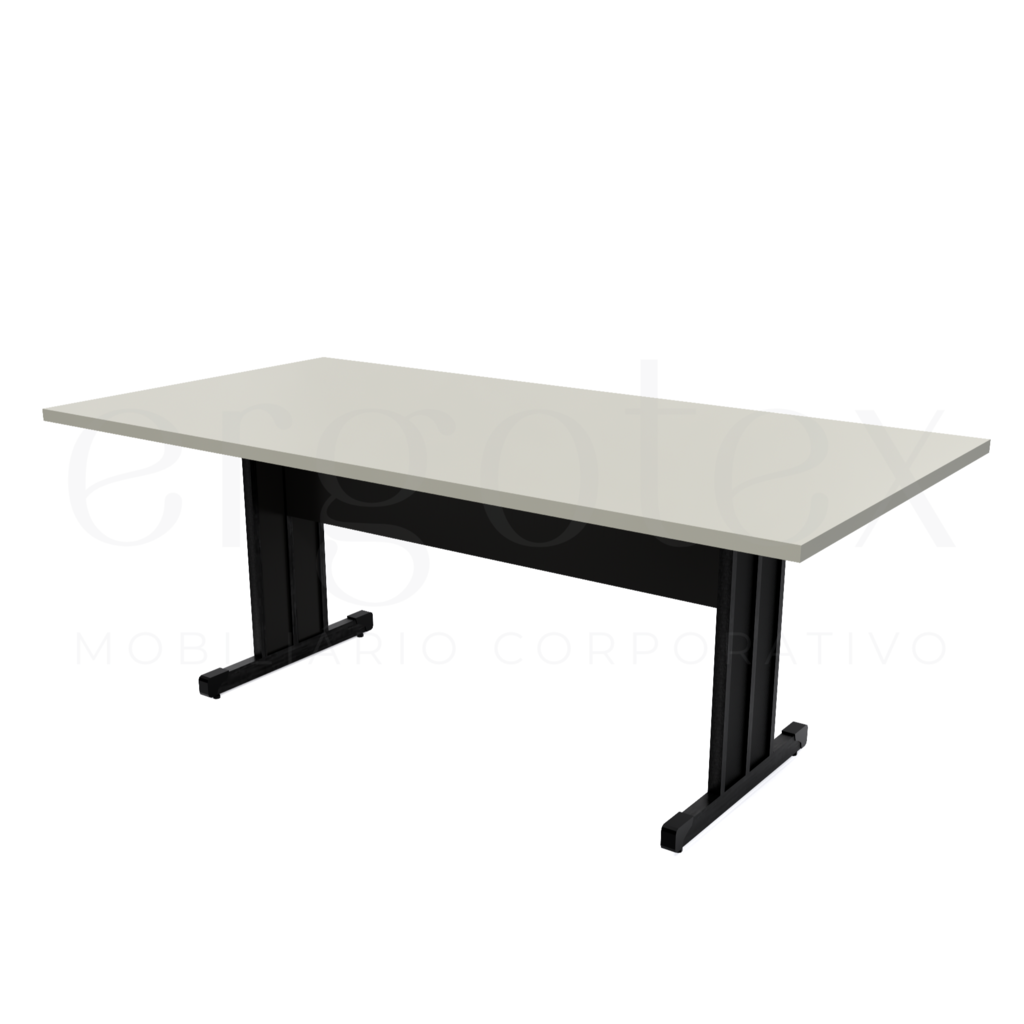 Mesa de Reunião Escritório Tampo 30mm