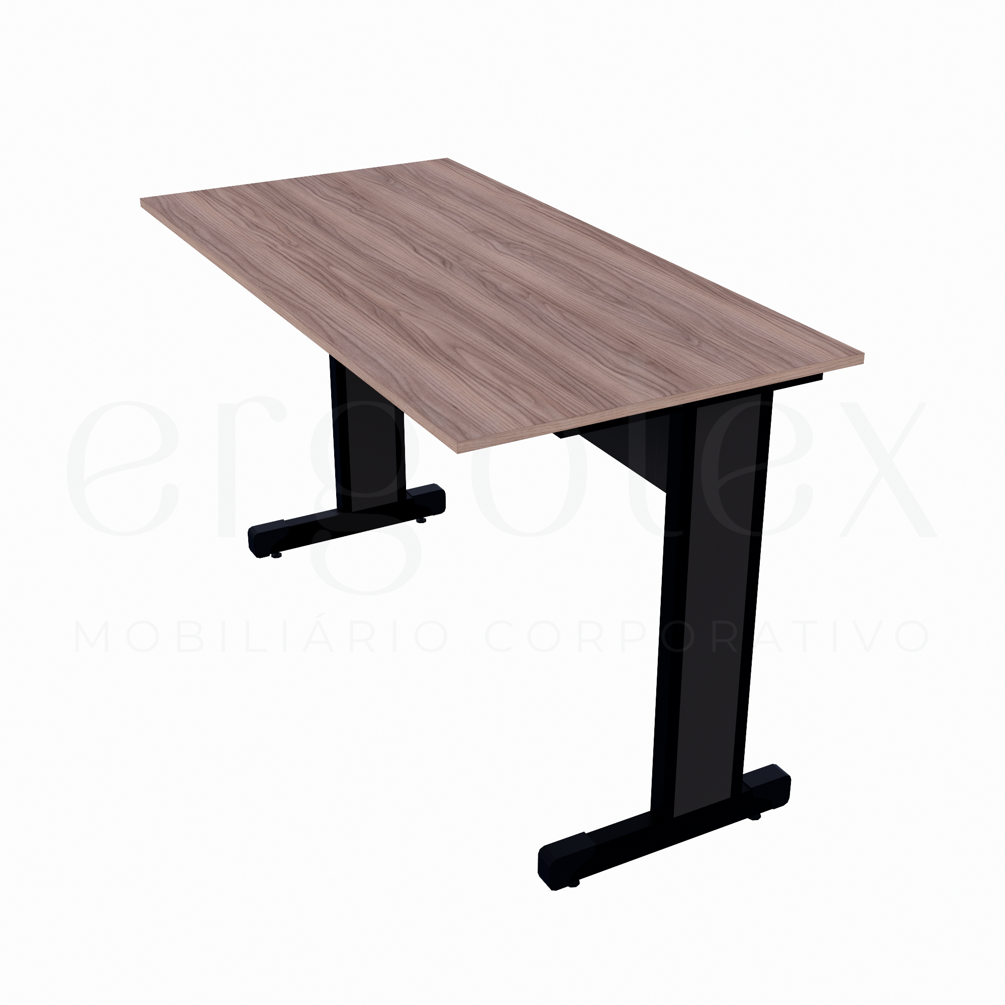 Mesa Reta Escritorio Tampo 15mm