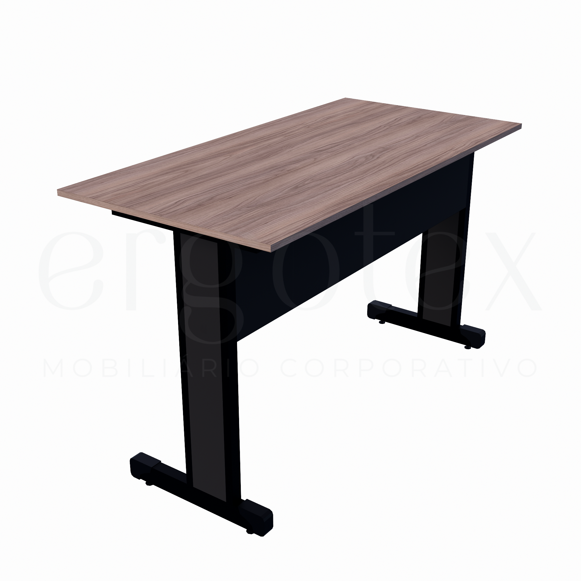 Mesa Reta Escritorio Tampo 15mm