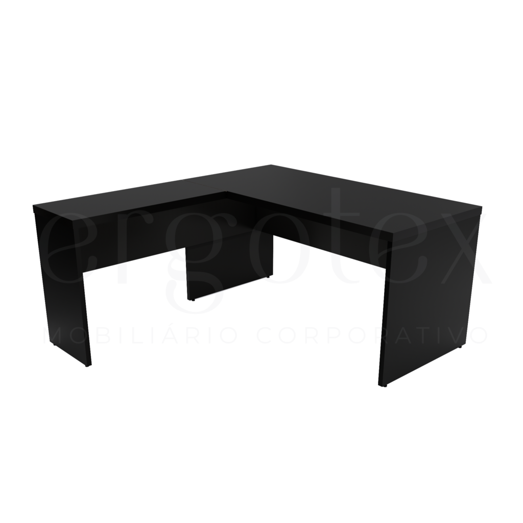 150 Mesa em L Escritorio Tampo 40mm