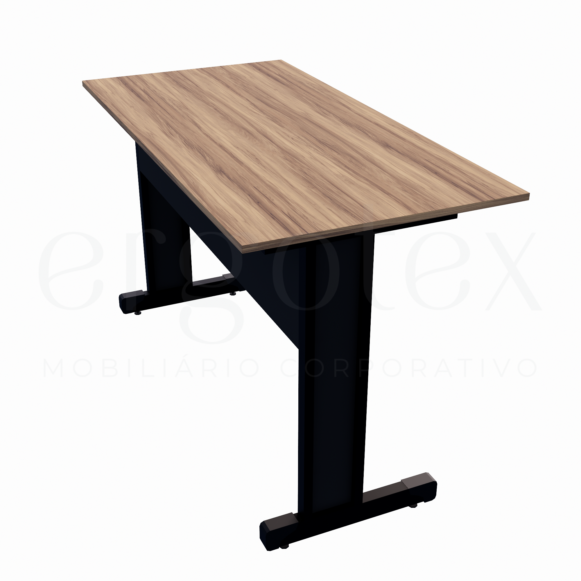 Mesa Reta Escritorio Tampo 15mm