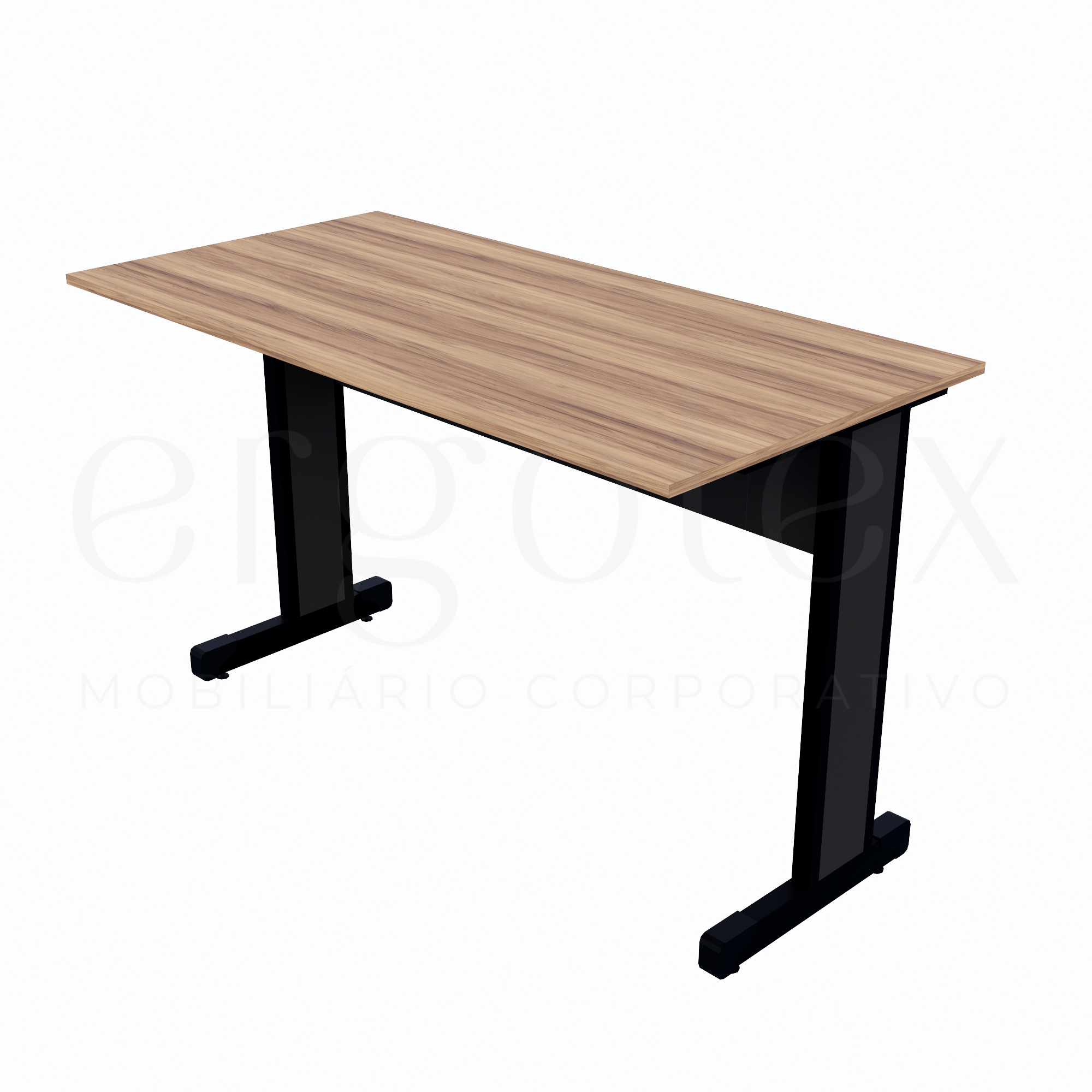 Mesa Reta Escritorio Tampo 15mm