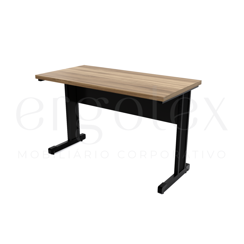 120 Mesa Reta Escritorio Tampo 30mm