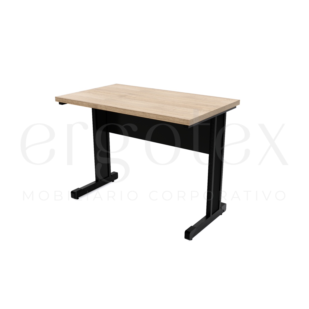 100 Mesa Reta Escritorio Tampo 30mm